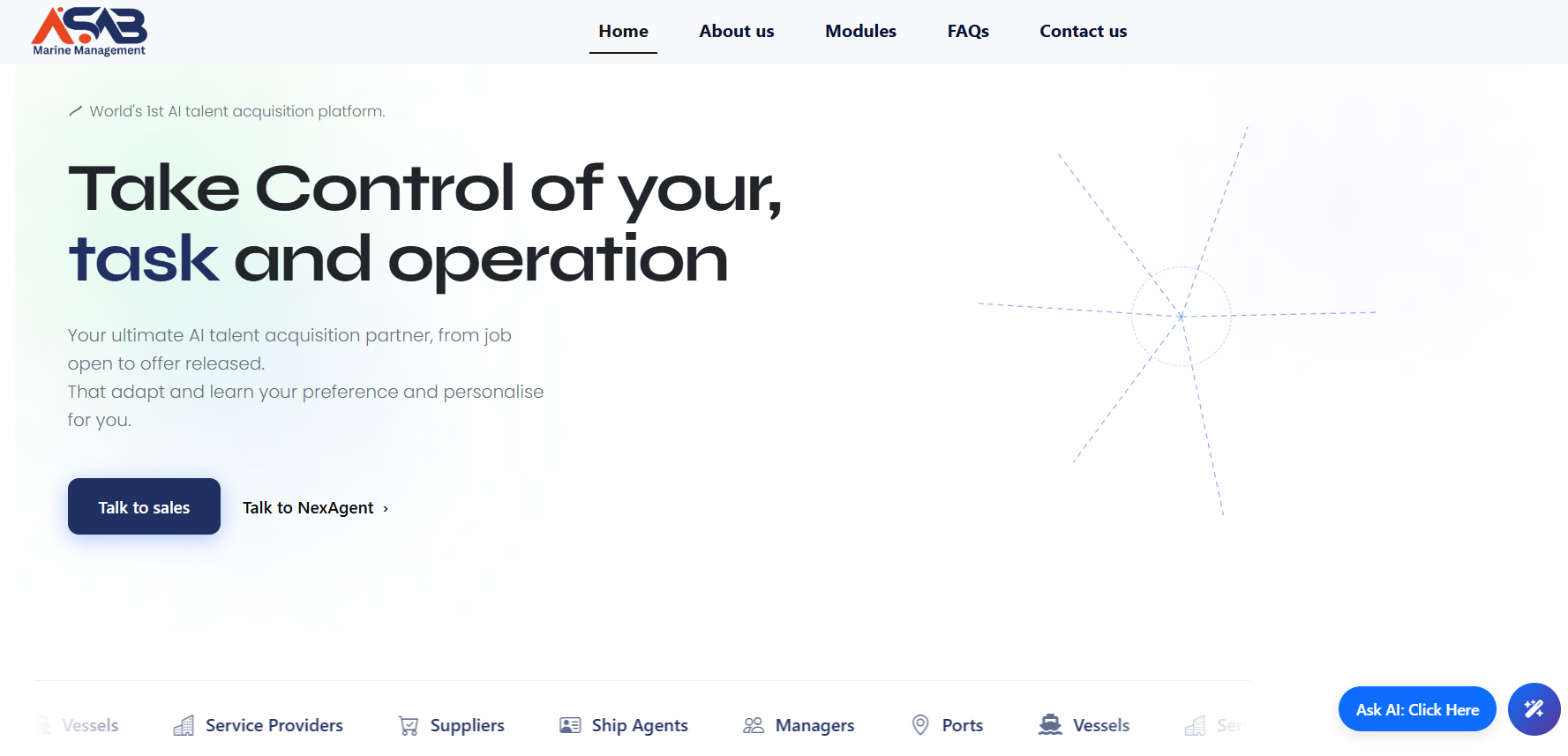 ASAB ERP project visual