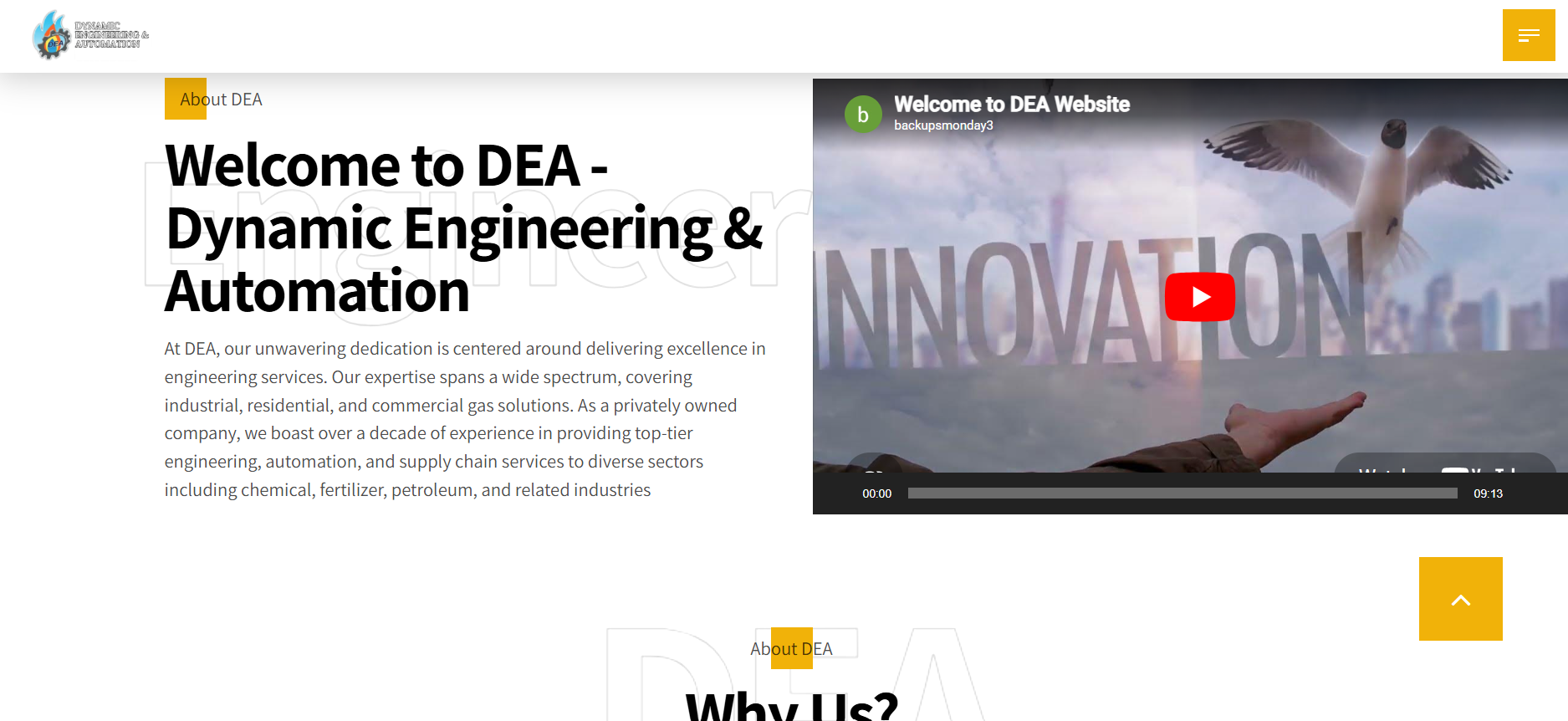 DEA Original project visual